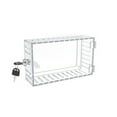 thumbnail image 1 of Pkeoh Universal Thermostat Lock Box With Key,Clear Large Thermostat Cover For Thermostat On Wall,Thermostat Guard Fits Thermostats 7H X 4.5W Inches Or Smaller, 1 of 6