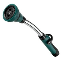Pkeoh Watering Wand, Alloy Garden Hose Wand With 8 Spray Patterns, 15-Inch Long Hose Nozzle Sprayer With Thumb Control, Ideal To Water Hanging Baskets And Shrubs