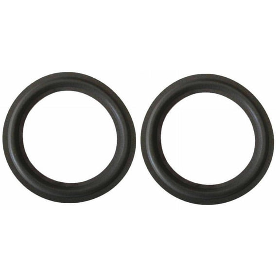 Pkg - 2 10 Inch Speaker Surround Foam SubWoofer Edge Sub Woofer 10"