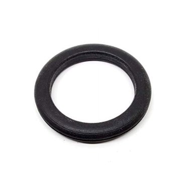 Pack Of 6 - Black SBR Rubber Push-in Grommets, 5/16" ID, 5/8" OD, Fits 1/2" Panel Hole & 1/4" Thickness