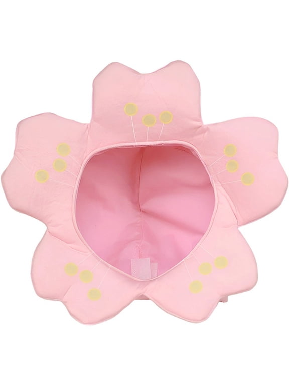 Cherry Blossom Costume Hat, Lightweight Flower Headpiece Photo Prop for Spring Party