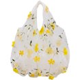 thumbnail image 1 of Pkhoxwe Embroidery Flower Handbag Transparent Mesh Shopping Bag Beach Mesh Tote Bag for Women Travel Shopping Daily Use, 1 of 7