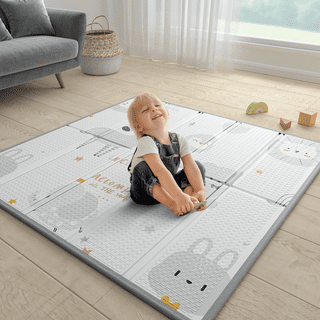 Children Foldable Waterproof Crawling And Play Mat - 195x145cm