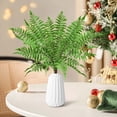 thumbnail image 1 of Pklyzj 15Pcs Artificial Pine Branches, Green Faux Pine Stems Christmas Plants Pines Needles DIY Accessories for Xmas Wreath Garland Home Decorations, 1 of 7