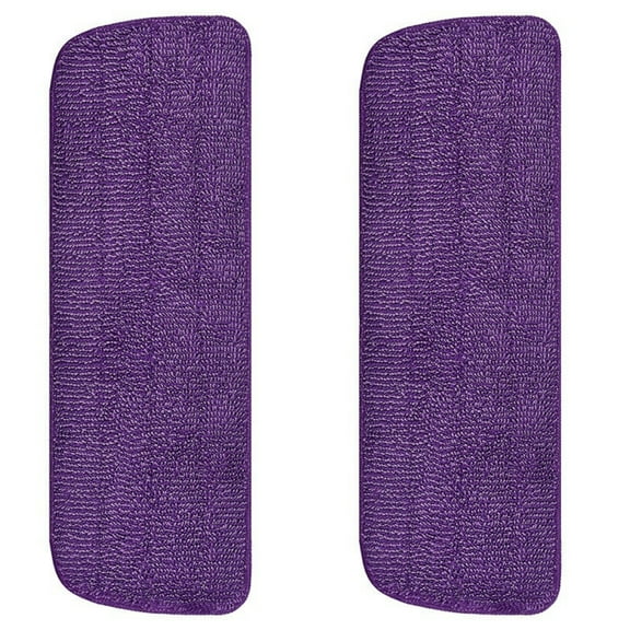 Pklyzj 2Pcs Microfiber Power Mop Pads for PowerMop, Reusable Washable Replacement Floor Mop Pad Refills