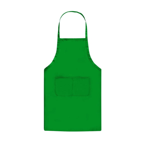 Pklyzj Kitchen Bib Apron,with 2 Pockets, Water and Oil Resistant, Cooking Kitchen Chef Apron for Women Men