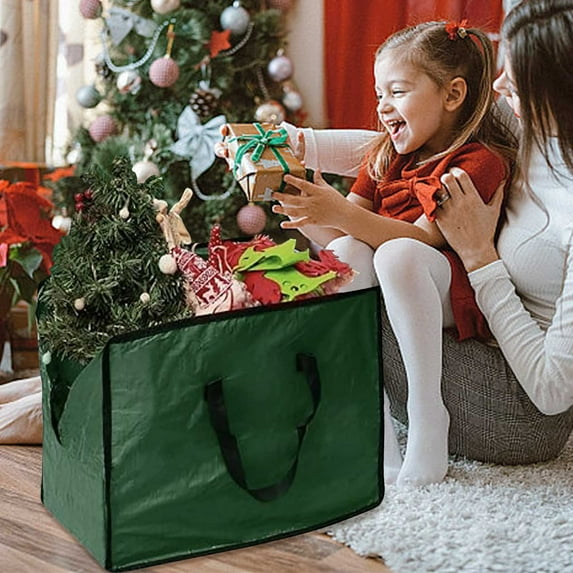 Pklyzj Kitchen Gadgets Christmas Tree Decorative Lights Zipper Bag Storage Bag Christmas Tree Storage Bag Design Festival Wreath Storage Bag on Clearance