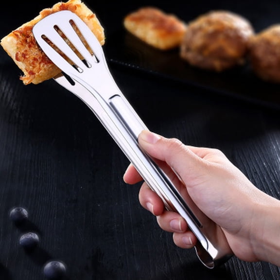 Pklyzj Kitchen Gadgets Stainless Steel Scald Bread Steak Clip Barbecue Clip Baking Tool Food Clip Home and Kitchen