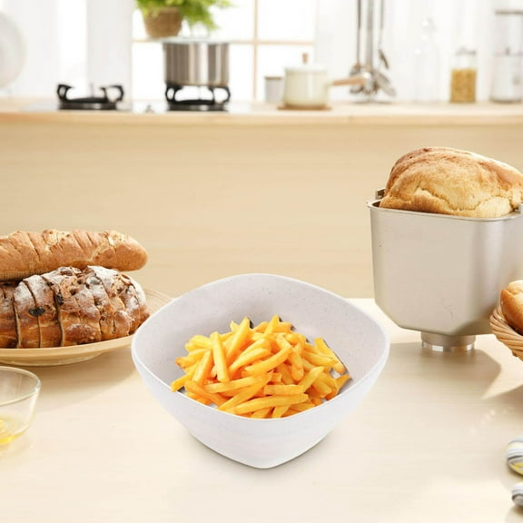 Pklyzj Summer Savigns Clearance Plastic Bowls Household Rice Bowls Dining Tables Small Bowls 4Pack Home Essential