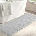 thumbnail image 1 of Pklyzj Washable Bathroom Mat -Memory Foam Bath Mat for Bathroom, Absorbent Bathroom Rug Non-Slip Rubber Backed, 1 of 5