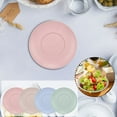 thumbnail image 1 of Pklyzj Wheat Straw Plates, 6in Unbreakable Dinner Plates Set of 4, Dishwasher & Microwave Safe Plastic Plates Reusable, Lightweight Plates for kitchen, 1 of 8