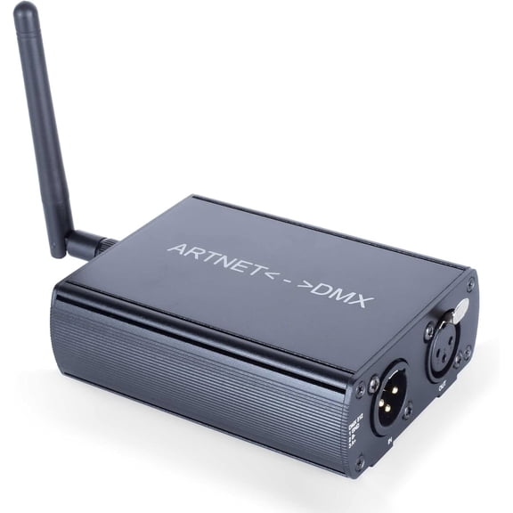 Pknight 2.4G Wireless WiFi DMX Easynode Box 512 DMX Controller with App WIFI-DMX PRO Using ArtNet/sACN Protocol(one universe)