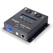 Pknight ArtNet DMX Ethernet Lighting Controller Interface, Truss-mount, 2-Universe Bidirectional Art-Net to DMX512 Node, PoE No RDM