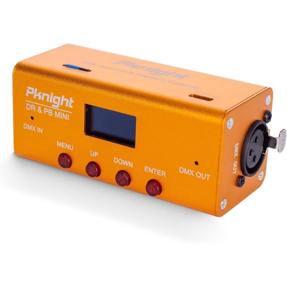 Pknight DMX Recorder and Playback Controller 1 Universe DR & PB Mini