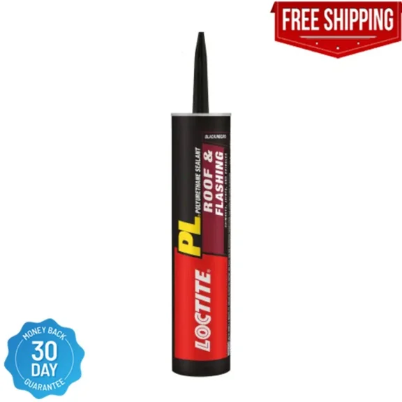 Pl S30 10 Fl. Oz. Black Polyurethane Roof And Flashing Sealant | (Free Shipping)