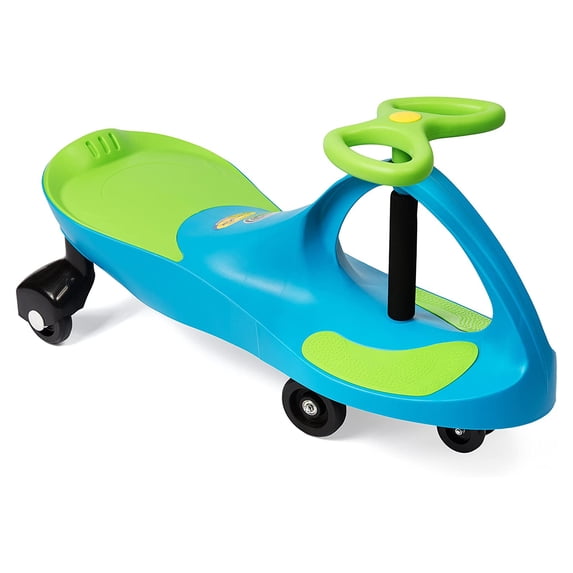 PlaSmart The Original PlasmaCar Ride On by PlaSmart - Aqua Blue,Lime Green