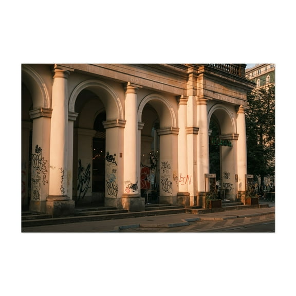Plac Zbawiciela, Warsaw 02 - Warsaw Mazowieckie Poland Photography Unframed Wall Art Print 5 x 7 inches