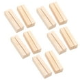 thumbnail image 1 of Place Card Holders Wood Square Rectangle Cylinder Shape Table Name Stand 10pcs, 1 of 21