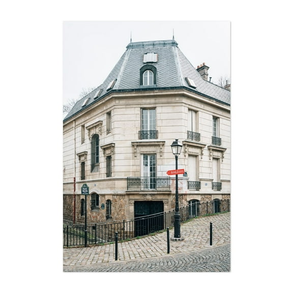 Place Dalida - Paris Île-de-France France Photography Unframed Wall Art Print 5 x 7 inches