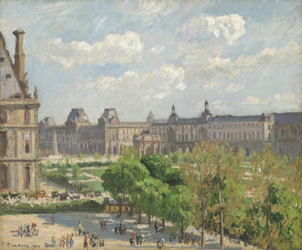 Place Du Carrousel Canvas Art - (24 x 18)