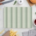 thumbnail image 1 of Place Mats Set,Decorative Table Place Mats For For In Door Dinning,Heat Insulation Stain Resistant Table Mats(Green Stripes), 1 of 5