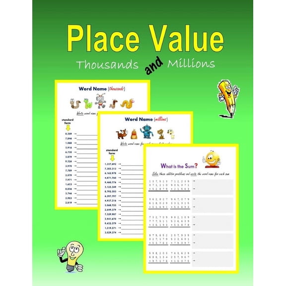 Place Value: Thousands and Millions, (Paperback)