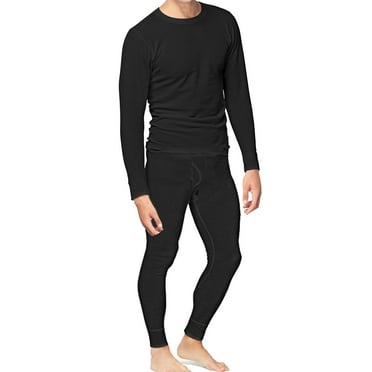 Place and Street Mens 2pc Thermal Underwear Set Cotton Long Johns