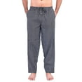 Place and Street Pajama PJ Pants for Men 100 Cotton Lightweight