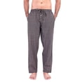 thumbnail image 1 of Place and Street Pajama PJ Pants for Men - 100% Cotton Lightweight Woven Lounge Sleepwear, 1 of 4