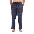 thumbnail image 1 of Place and Street Pajama PJ Pants for Men - 100% Cotton Lightweight Woven Lounge Sleepwear, 1 of 3