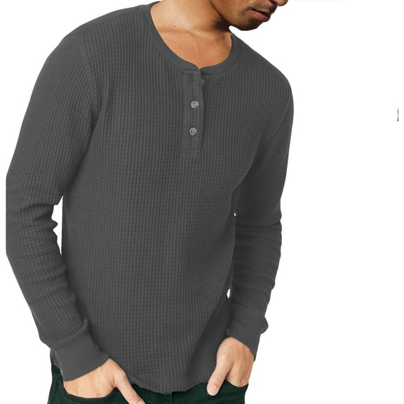 Place and Street Thermal Shirt Crew Neck for Men