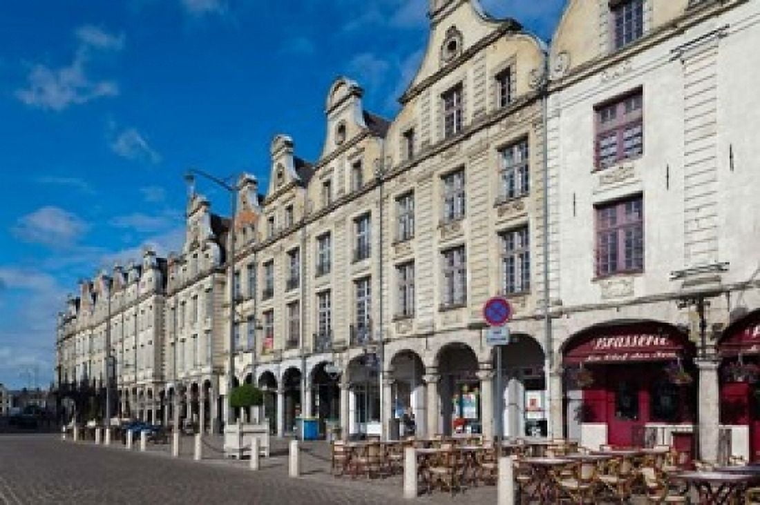 Place des Heroes Arras Pas de Calais France Canvas Art - Walter Bibikow DanitaDelimont (36 x 24)