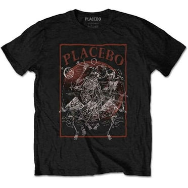 Placebo Unisex T-Shirt Astro Skeletons (XX-Large)