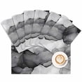 thumbnail image 1 of Placemat Abstract Ombre Grey Black Marble Placemats for Dining Table Modern Art Washable Table Mats for Party Kitchen Dining Decoration, 1 of 7