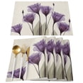 thumbnail image 1 of Placemat Cherry Blossom Marble Table Mats for Dining Table Kitchen Table Coaster Accessories Modern Home r car coaster, 1 of 7
