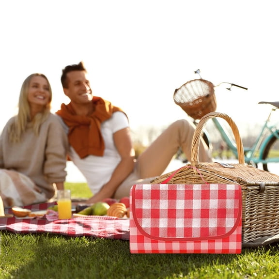 Placemat Compatible Outdoor Picnic Cover 300x200 cm with Handle Open Area Machine Washable Beach Picnic Mat for Trips and Camping