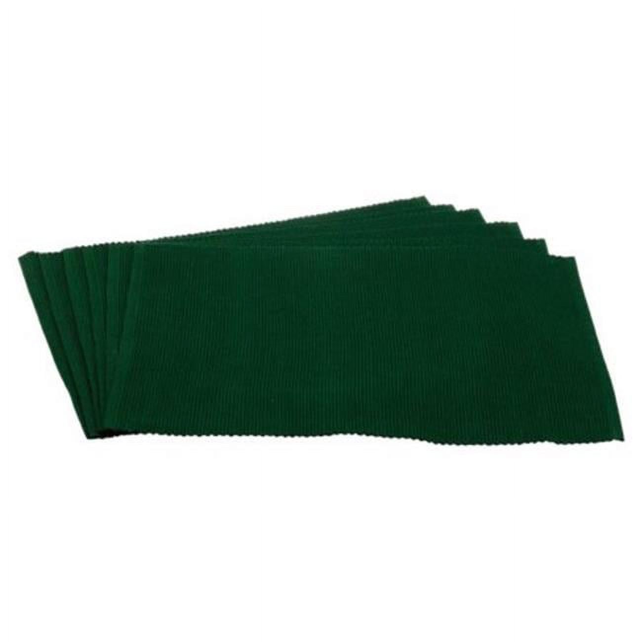 Placemat Dark Green Set of 6