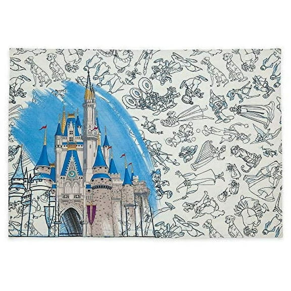 Placemat Disney Ink & Paint Reversible Walt Disney World
