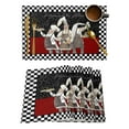 thumbnail image 1 of Placemat Gourmet Graffiti Pizza for Dining Table Tableware Mats 4/6pcs Kitchen Dish Mat Pad Counter Top Mat Home ration, 1 of 7