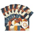 thumbnail image 1 of Placemat Mid Century Geometric Placemats for Dining Table Abstract Modern Washable Table Mats for Party Kitchen Dining Decoration, 1 of 7