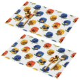 thumbnail image 1 of Placemat, Pioneer Flower Floral Print Pattern Place Mats Table Mat Set Of 2, PVC Washable Placemats for Party Kitchen Dining Decoration, 18x12 Inch, Fade Resistant, 1 of 6