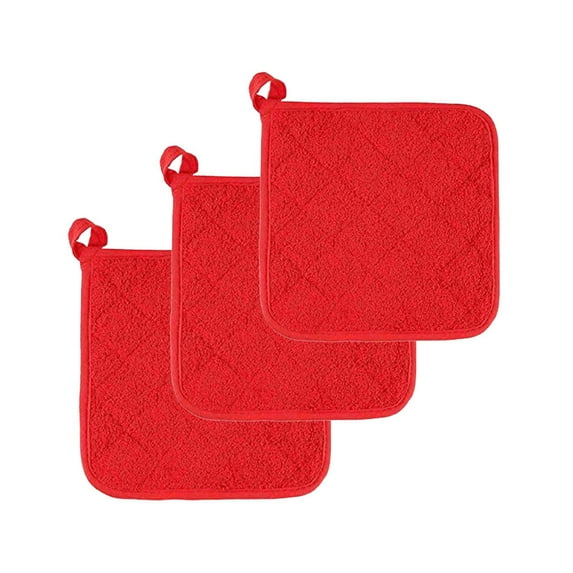 Placemat 3Pcs Kitchen Pot Holders Set Padded Potholders for Cooking and Baking Washable Heat Kitchen Accessories