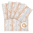 thumbnail image 1 of Placemat Tree Branch Placemats for Dining Table Botanical Orange Grey Washable Table Mats for Party Kitchen Dining Decoration, 1 of 7