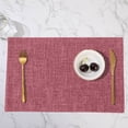 thumbnail image 1 of Placemats for Dining Table 11.8x18.1, Heat Insulation Mats Double Sided, Non Slip Reversible Table Mats, Stylish Western Home Kitchen Heat Resistant Placemat for Hot Dishes, 1 of 6