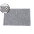 thumbnail image 1 of Placemats, Dual-Layer Thickened Faux Linen Table Mat, Heat Resistant & Wrinkle-Free, Machine Washable Cloth Place Mat for Kitchen Dining Indoor Outdoor, 11.8x18.1 Inch, 1 of 6