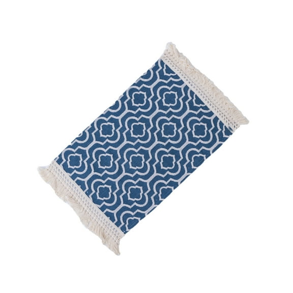 Mouliraty Placemats Napkins New Thick Cotton And Linen With Tassel Placemats Insulated Placemats Beautiful And Practical Table Insulation Mat