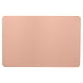 thumbnail image 1 of Placemats Rectangular Leather Placemat Solid Colour Faux Leather ,,Coffee Mats,Kitchen Table Mats,,Easy To Clean Kitchen Table Mats, 1 of 9