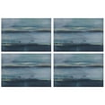 thumbnail image 1 of Placemats Set of 4 Modern Abstract Art Placemats Heat Resistant Non-Slip Artwork Wedding Restaurant Party Placemats Washable Table Mats for Home Kitchen (Blue and Grey, 18"X12"inch), 1 of 7