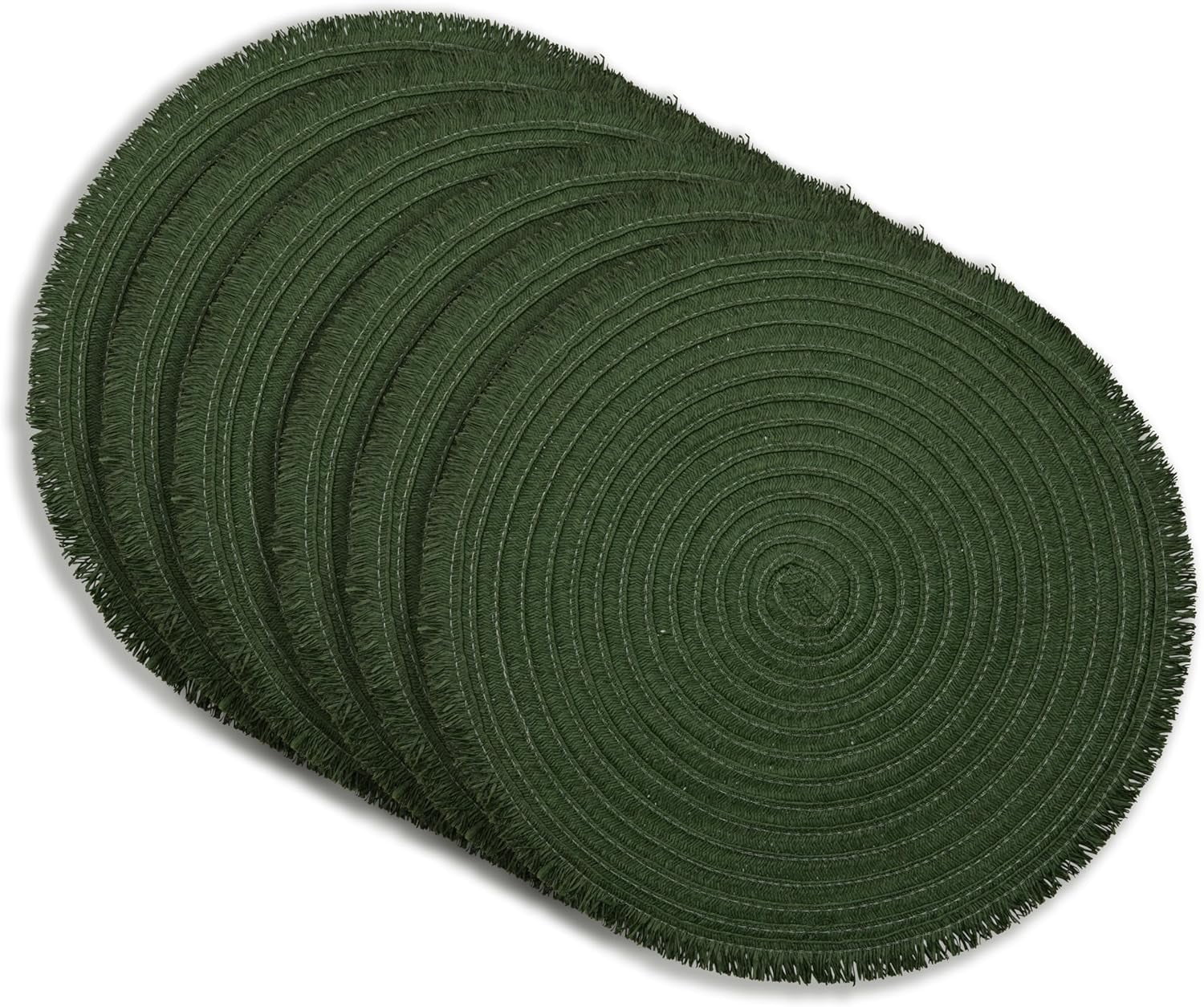 Placemats Set of 6 15" x 15" Heat-Resistant Table Mats for Dining Table ...