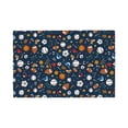 thumbnail image 1 of Placemats Set Of 4 / 6, Baseball Football Placemats For Dining Table Indoor/Outdoors Heat Resistant Washable Placemats 18" X 12", 1 of 8